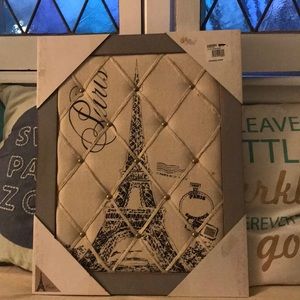 Paris Pin Board/ Picture Holder